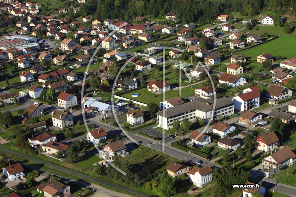 Photo arienne de Rupt-sur-Moselle