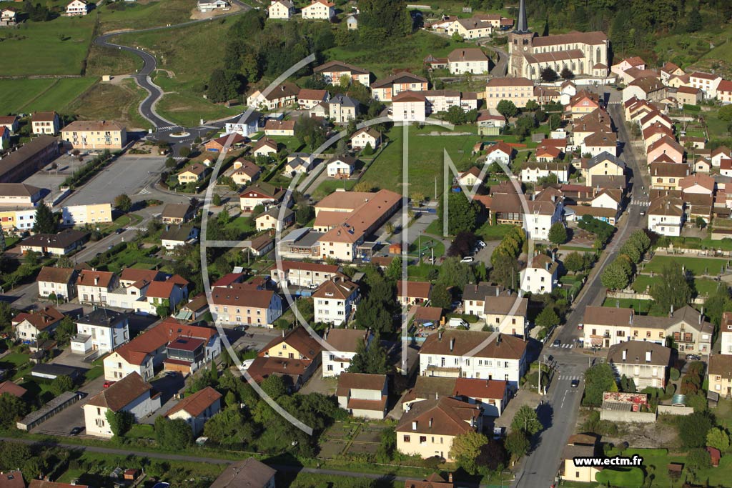 Photo arienne de Rupt-sur-Moselle