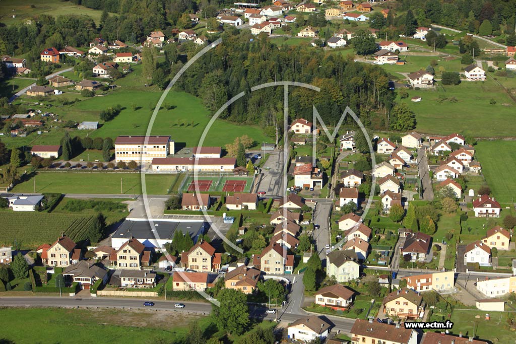 Photo arienne de Rupt-sur-Moselle