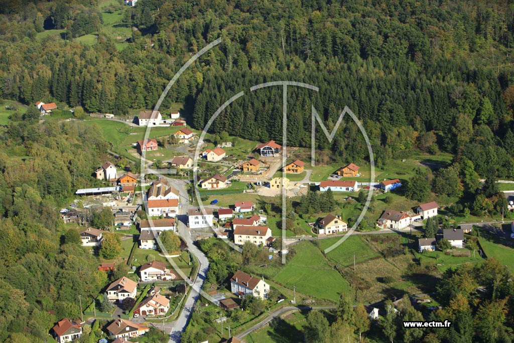 Photo arienne de Rupt-sur-Moselle