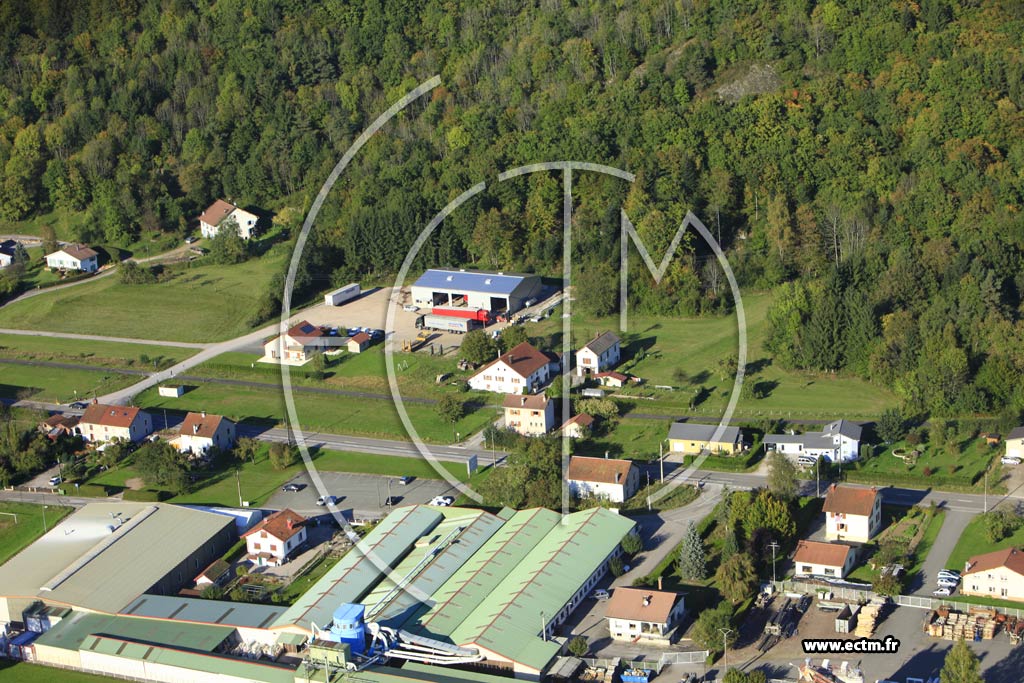Photo arienne de Rupt-sur-Moselle (Les Meix)