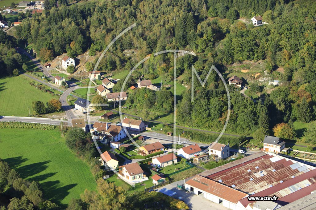 Photo arienne de Rupt-sur-Moselle (Les Meix)