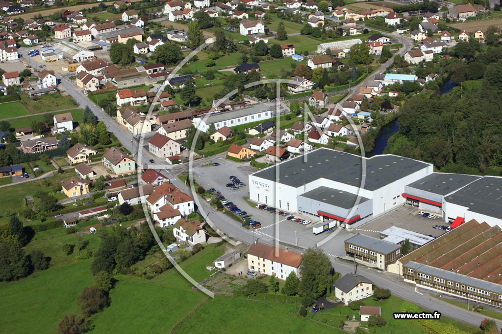 Photo arienne de Saint-m