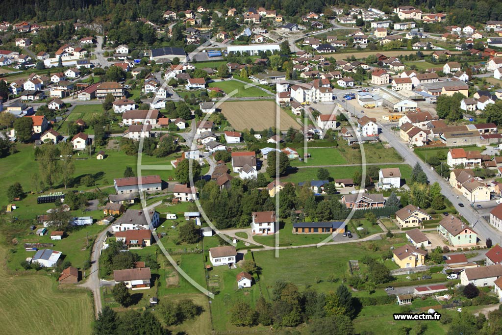 Photo arienne de Saint-m