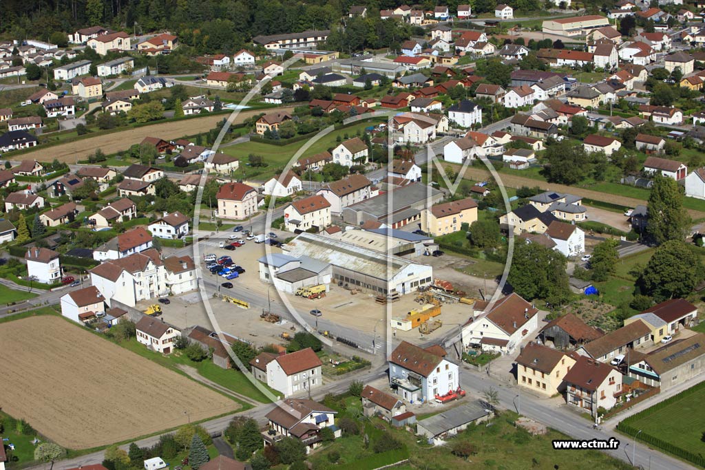 Photo arienne de Saint-m