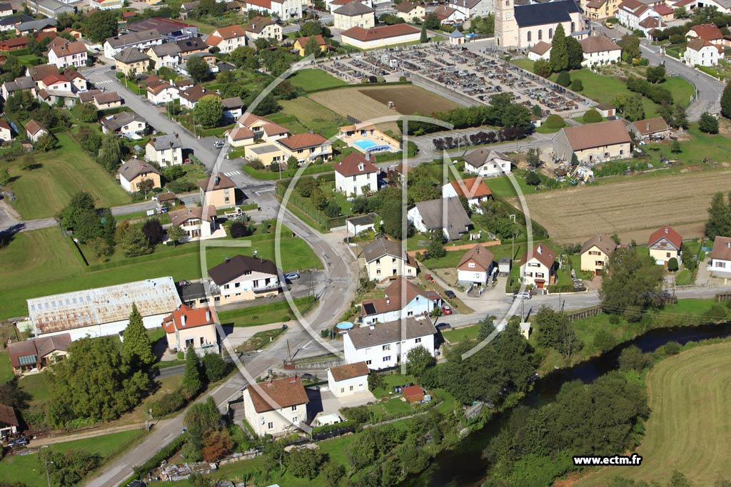 Photo arienne de Saint-m