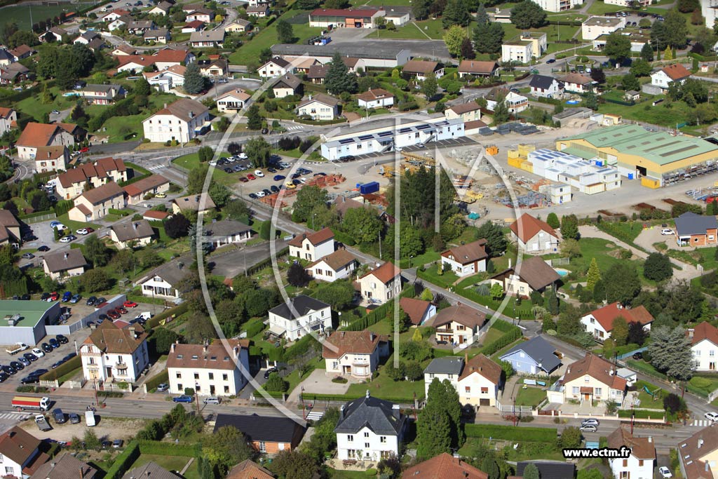 Photo arienne de Saint-tienne-ls-Remiremont