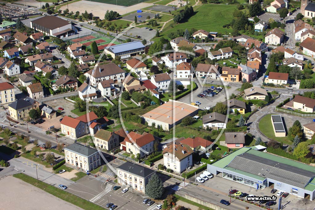 Photo arienne de Saint-tienne-ls-Remiremont