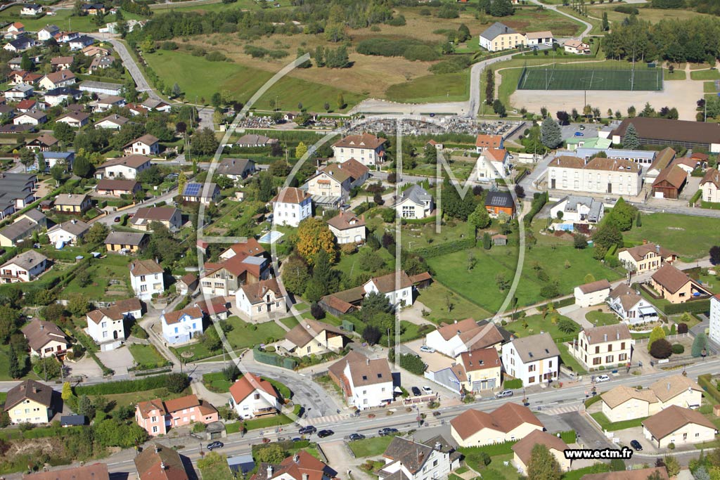 Photo arienne de Saint-tienne-ls-Remiremont