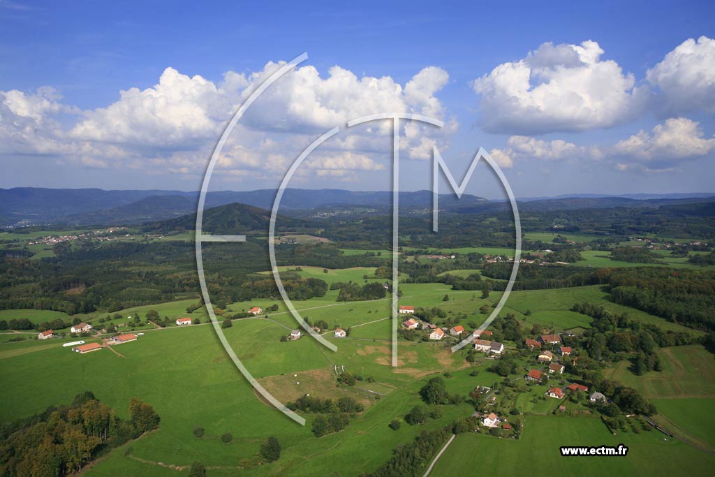 Photo arienne de Ban-de-Sapt (La Fontenelle)