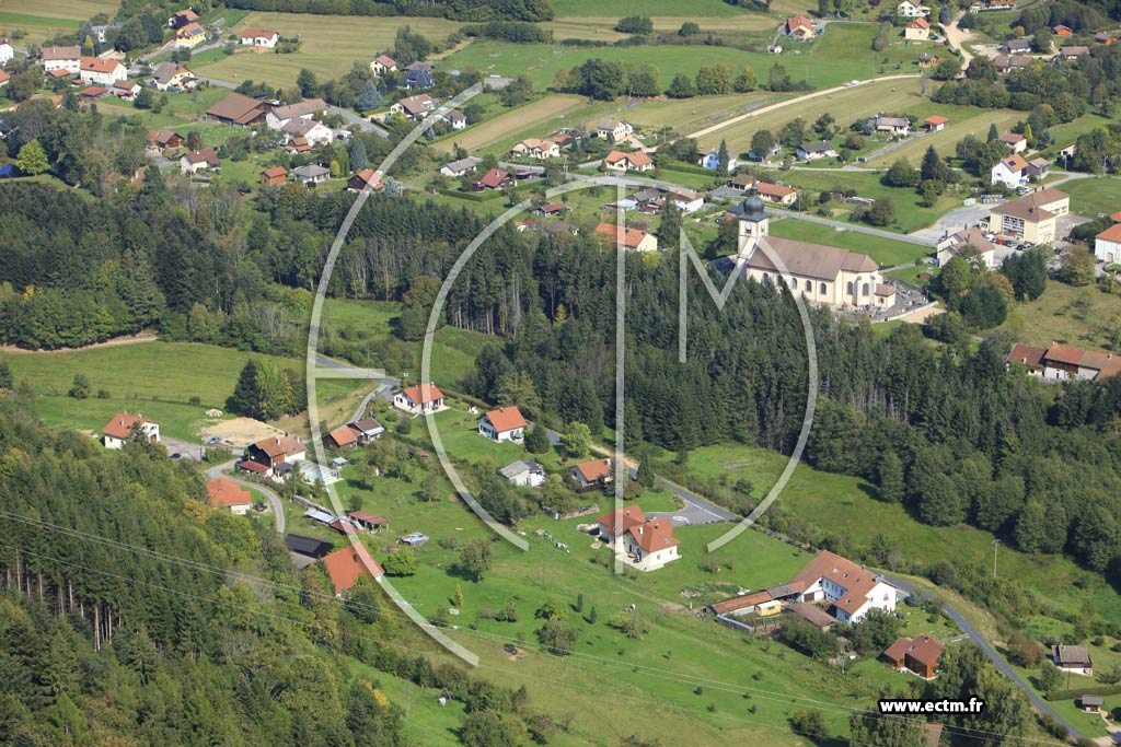 Photo arienne de Ban-sur-Meurthe-Clefcy