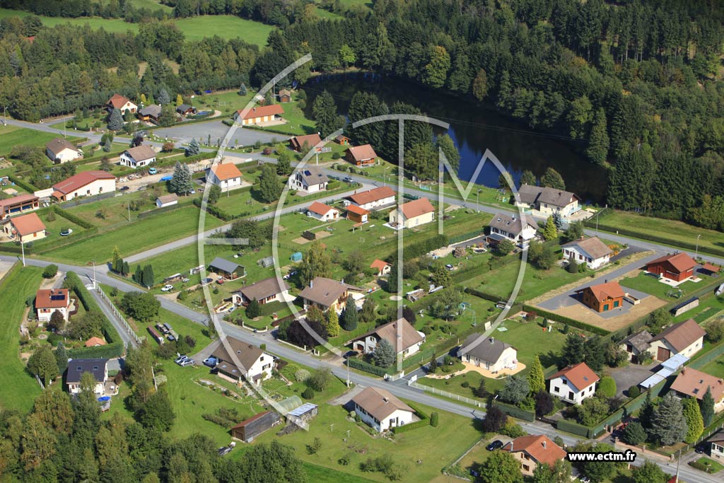 Photo arienne de Ban-sur-Meurthe-Clefcy