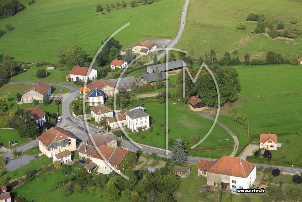 Photo arienne de Bertrimoutier