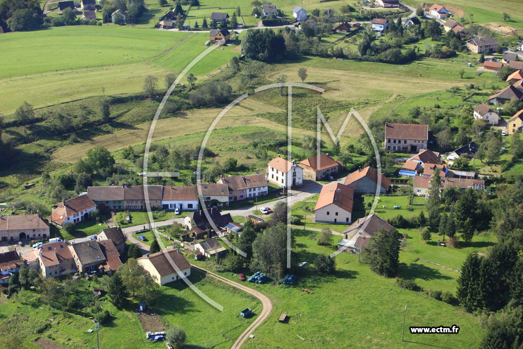 Photo arienne de Bourg-Bruche