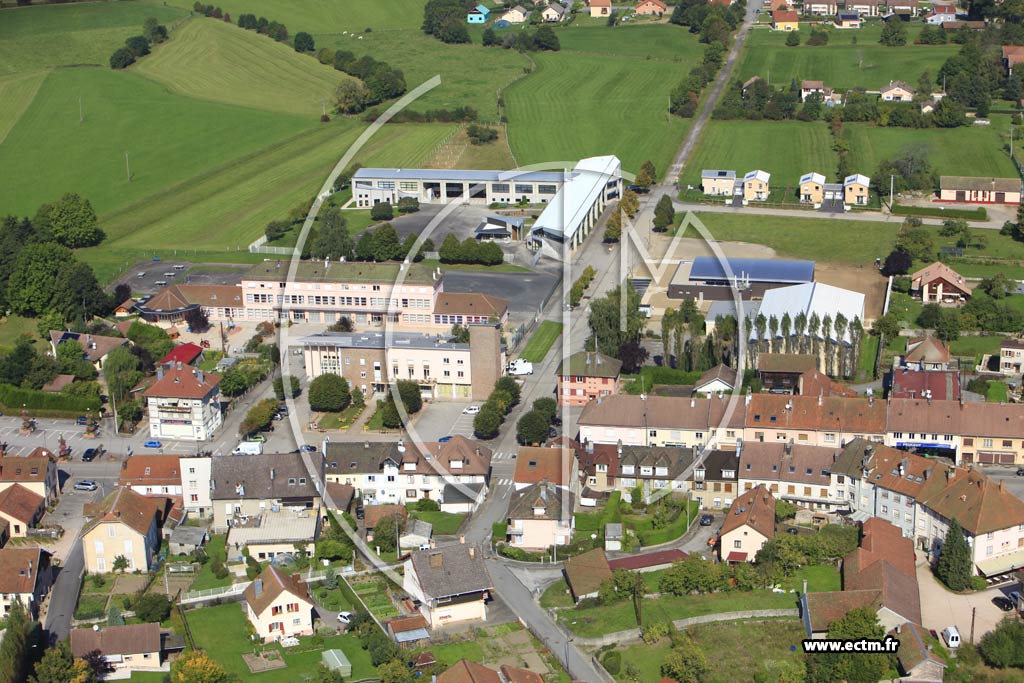 Photo arienne de Corcieux