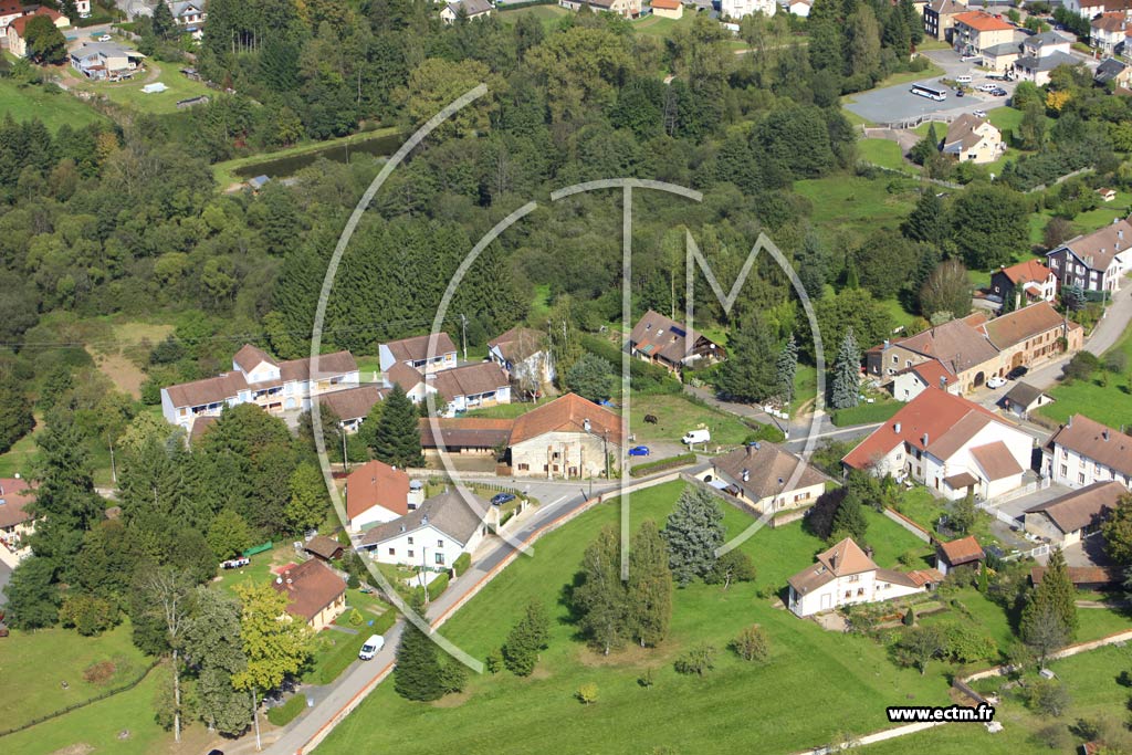 Photo arienne de tival Clairefontaine