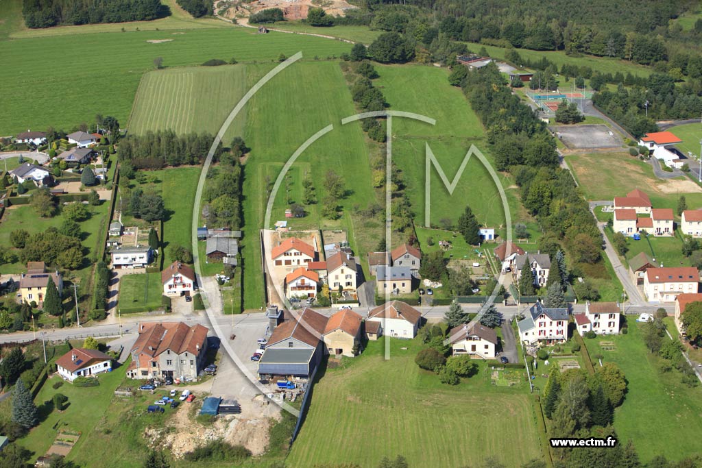 Photo arienne de tival Clairefontaine