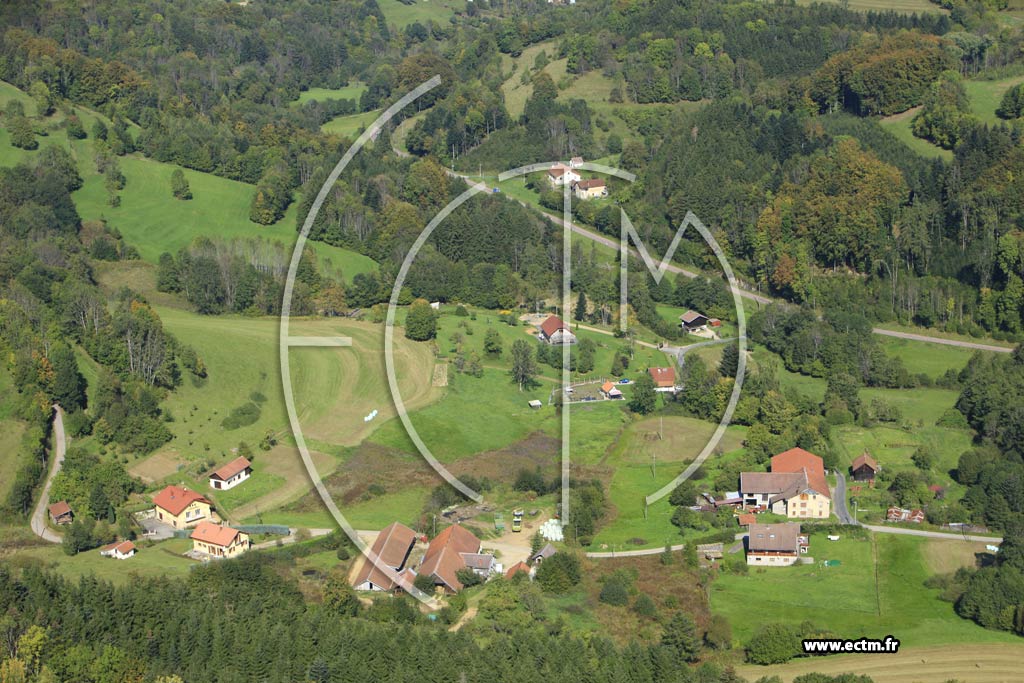 Photo arienne de La Croix-Aux-Mines (Le Chipal)