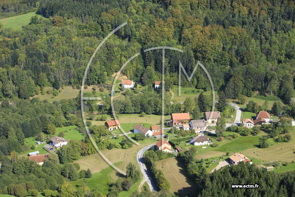 Photo arienne de La Croix-Aux-Mines (Le Chipal)