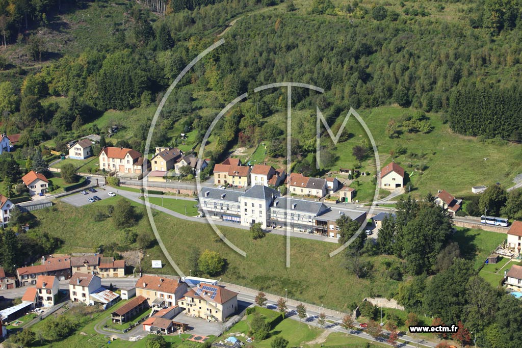 Photo arienne de Moyenmoutier