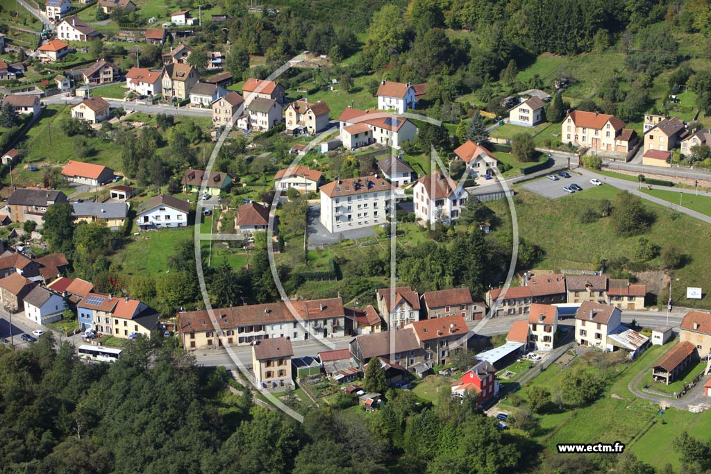 Photo arienne de Moyenmoutier