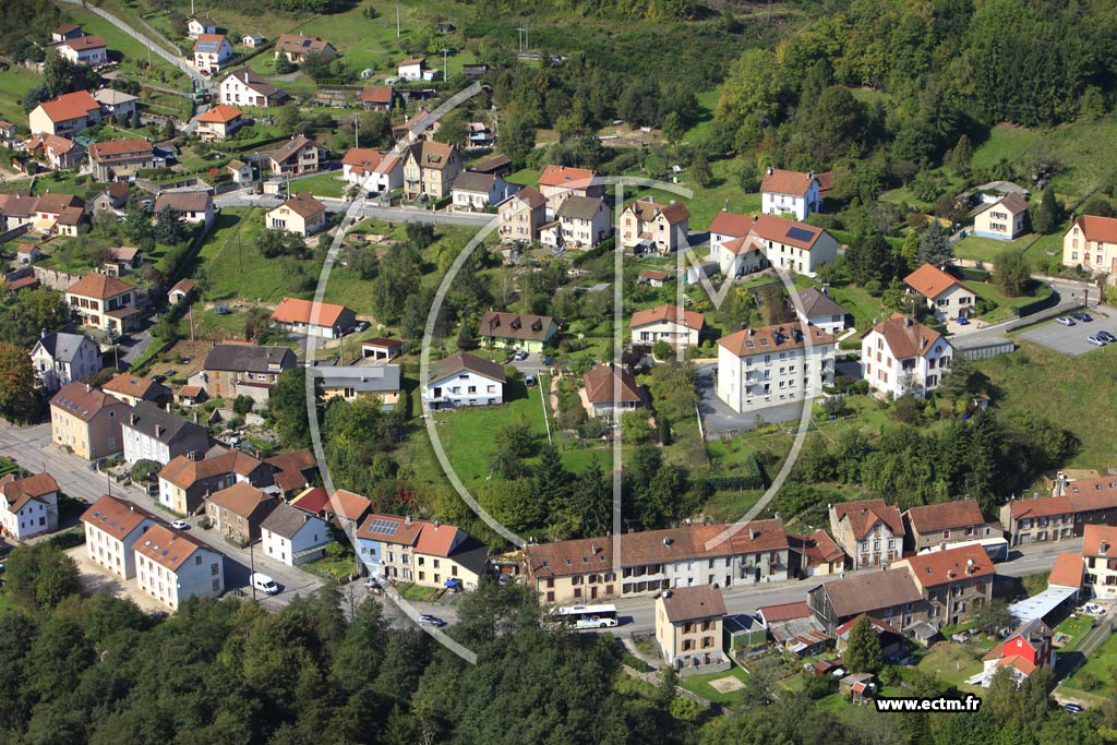 Photo arienne de Moyenmoutier