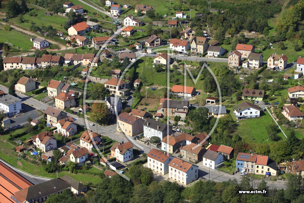 Photo arienne de Moyenmoutier