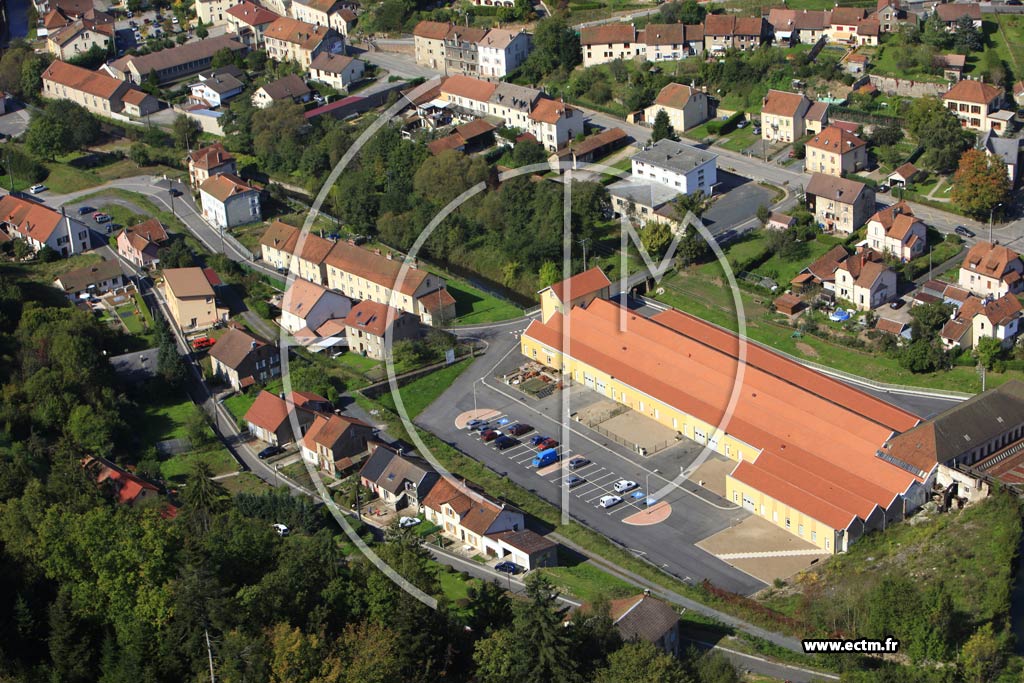 Photo arienne de Moyenmoutier