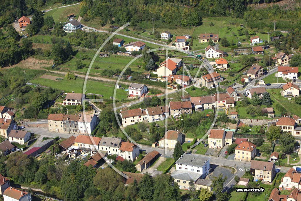 Photo arienne de Moyenmoutier