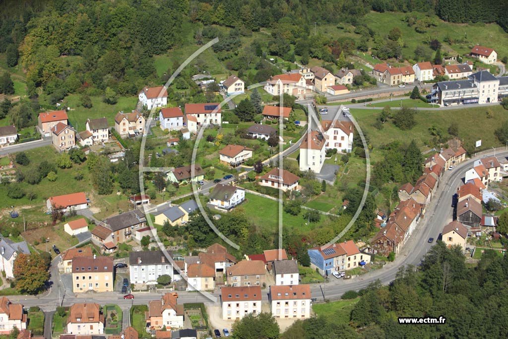 Photo arienne de Moyenmoutier