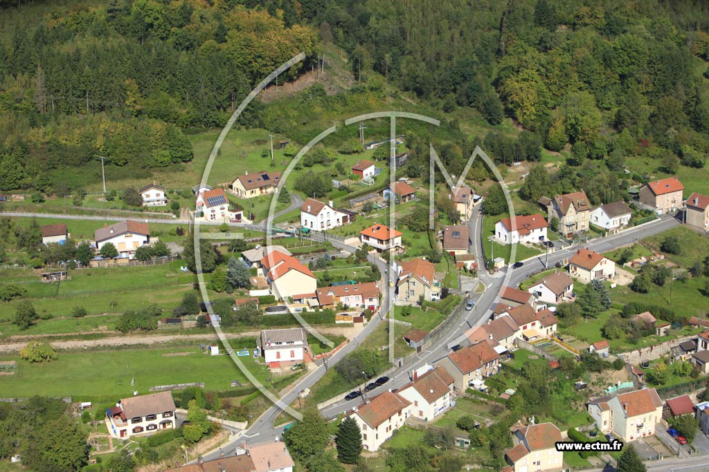 Photo arienne de Moyenmoutier