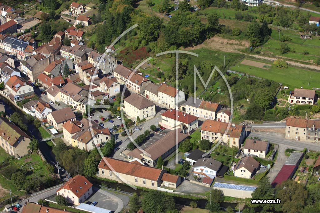 Photo arienne de Moyenmoutier
