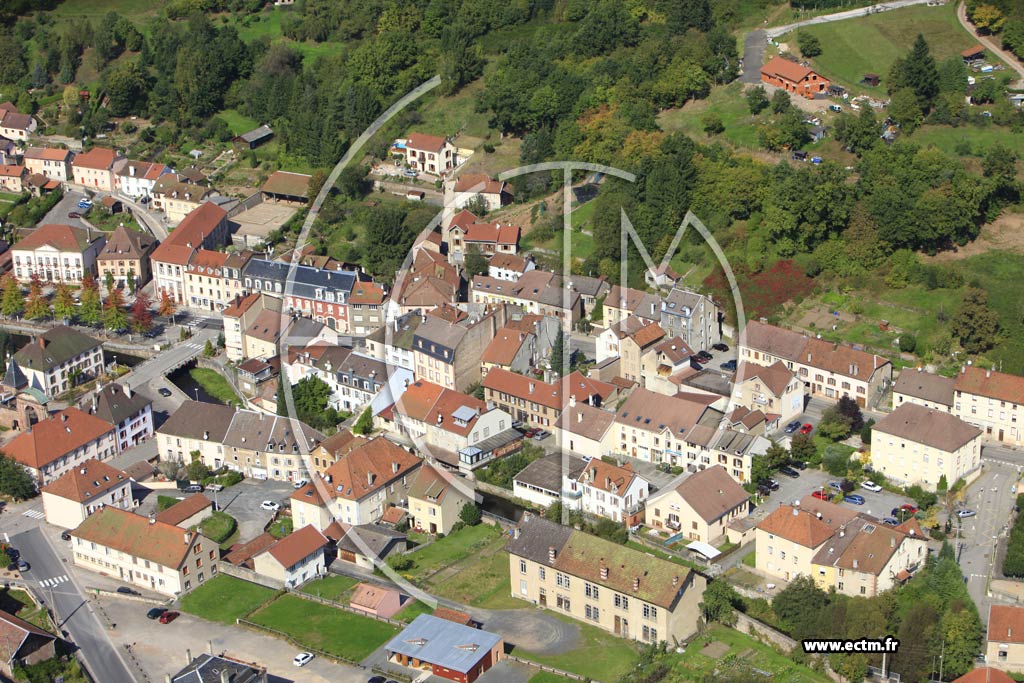 Photo arienne de Moyenmoutier