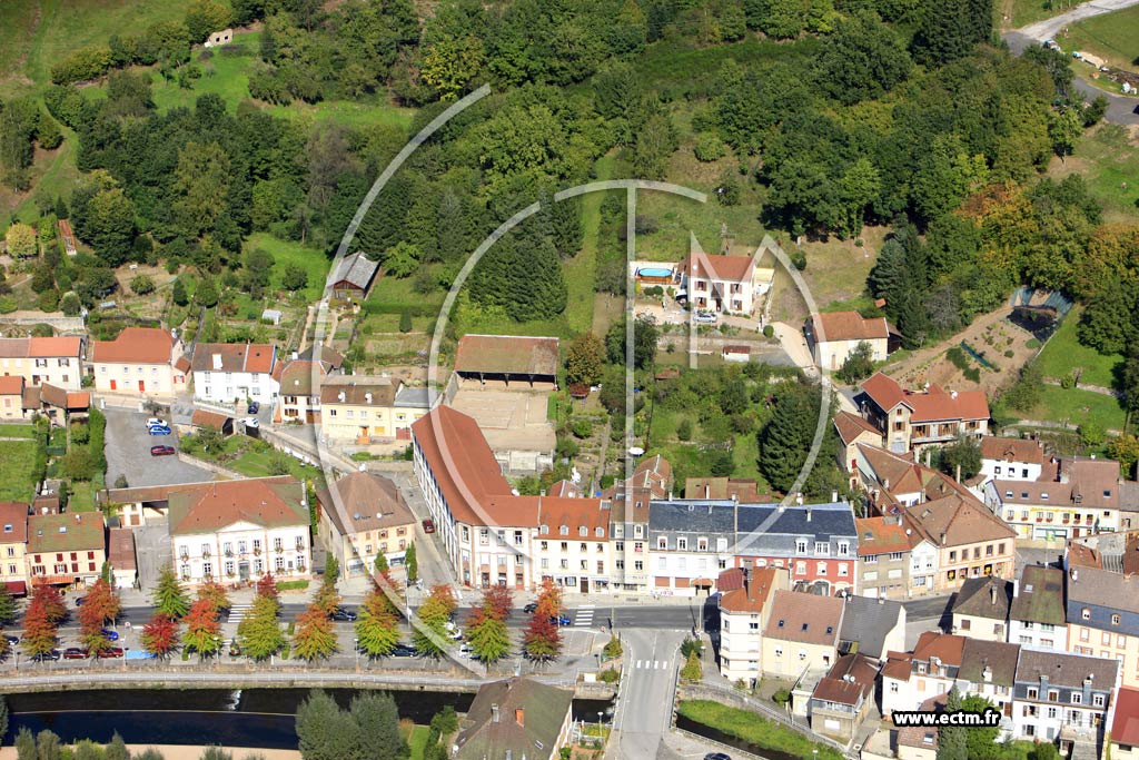 Photo arienne de Moyenmoutier