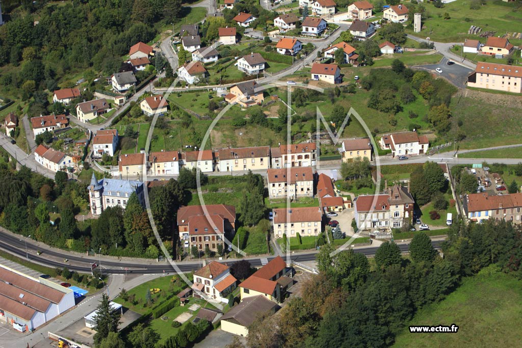 Photo arienne de Moyenmoutier