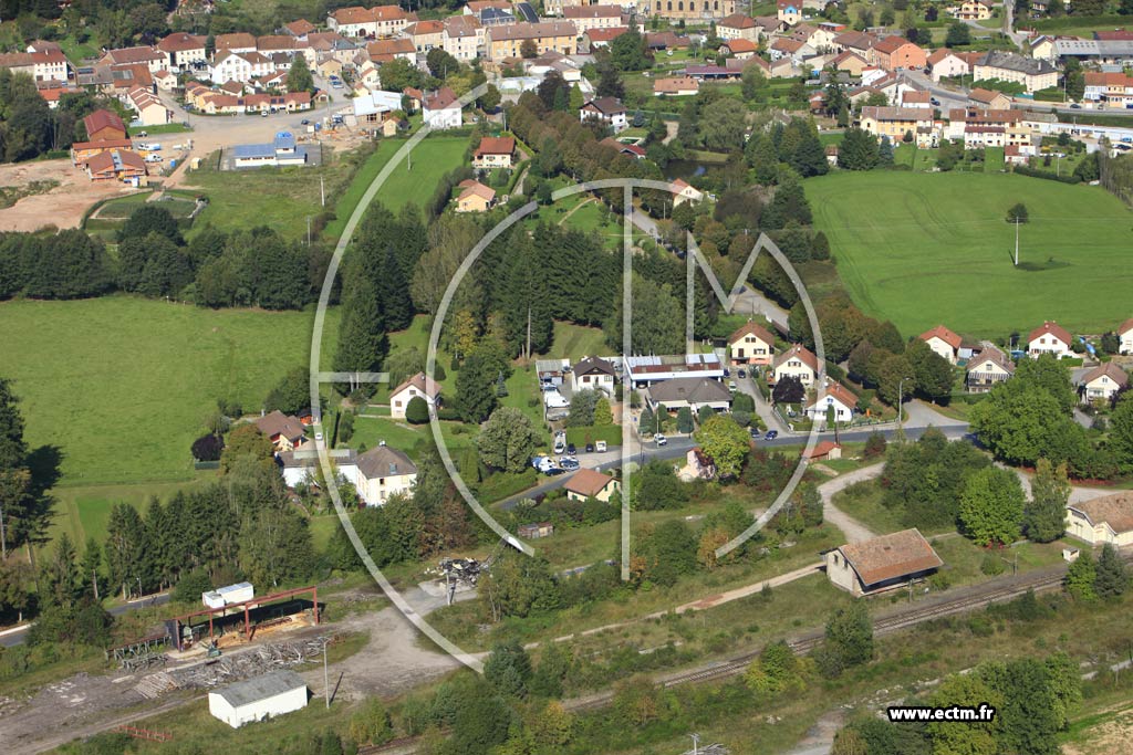 Photo arienne de Provenchres-sur-Fave