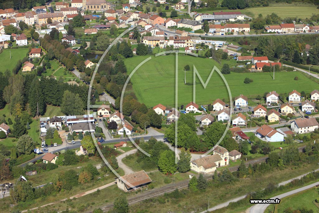 Photo arienne de Provenchres-sur-Fave