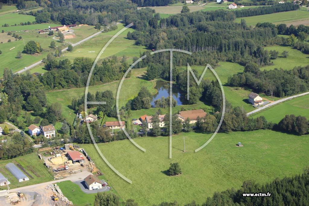 Photo arienne de Provenchres-sur-Fave