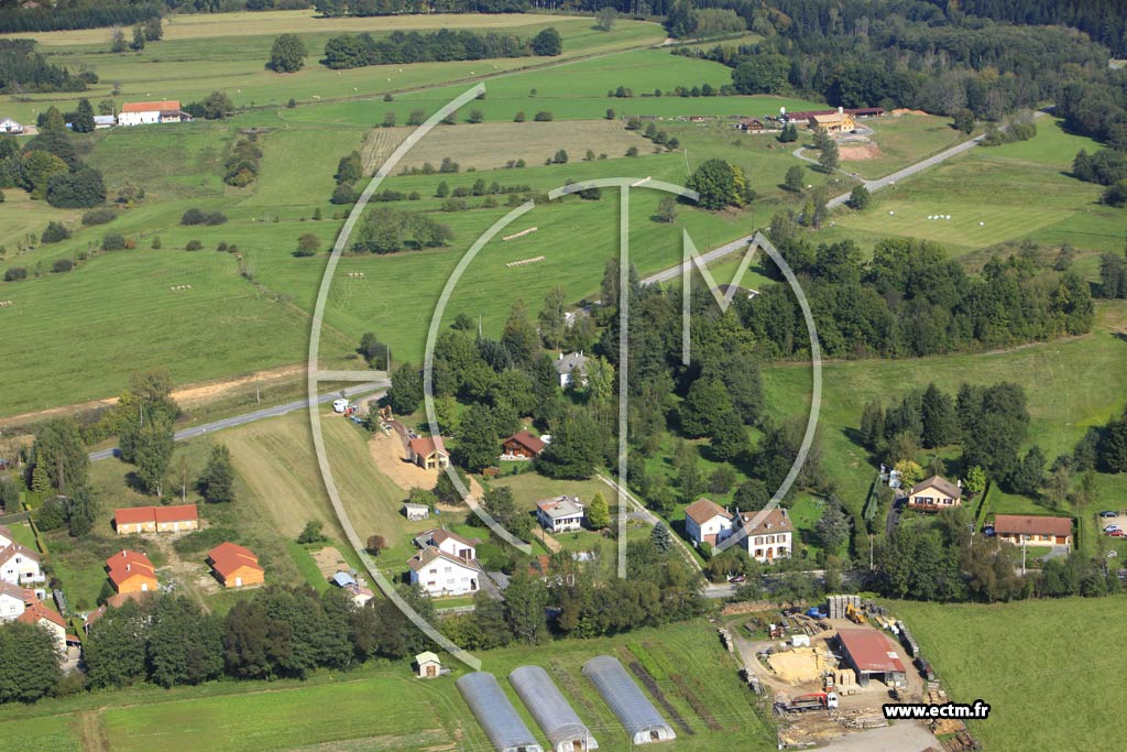 Photo arienne de Provenchres-sur-Fave