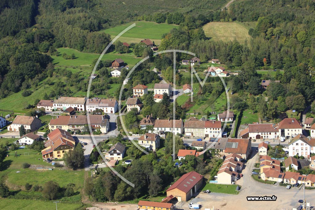 Photo arienne de Provenchres-sur-Fave