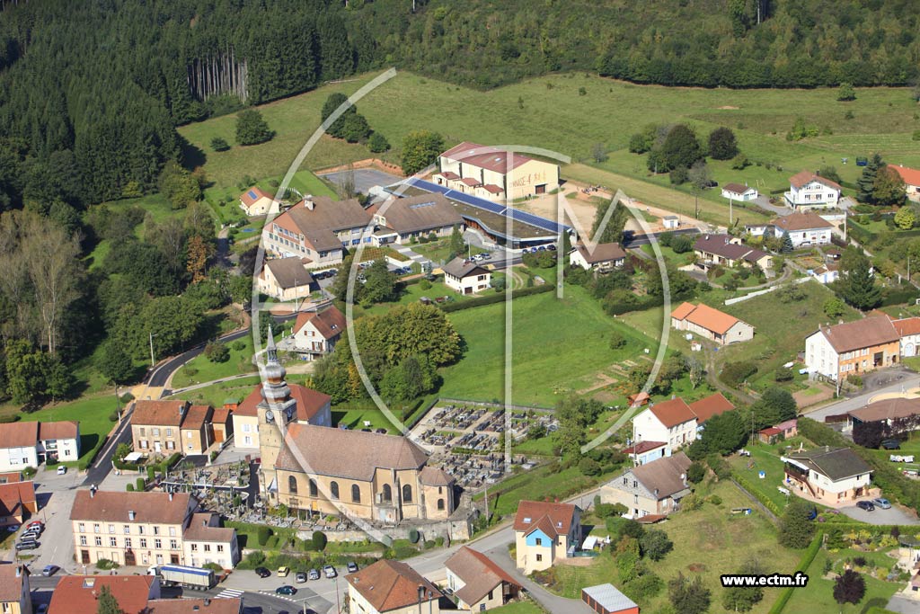 Photo arienne de Provenchres-sur-Fave