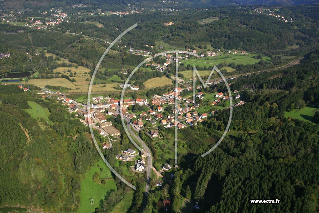 Photo arienne de Saint-Blaise-la-Roche