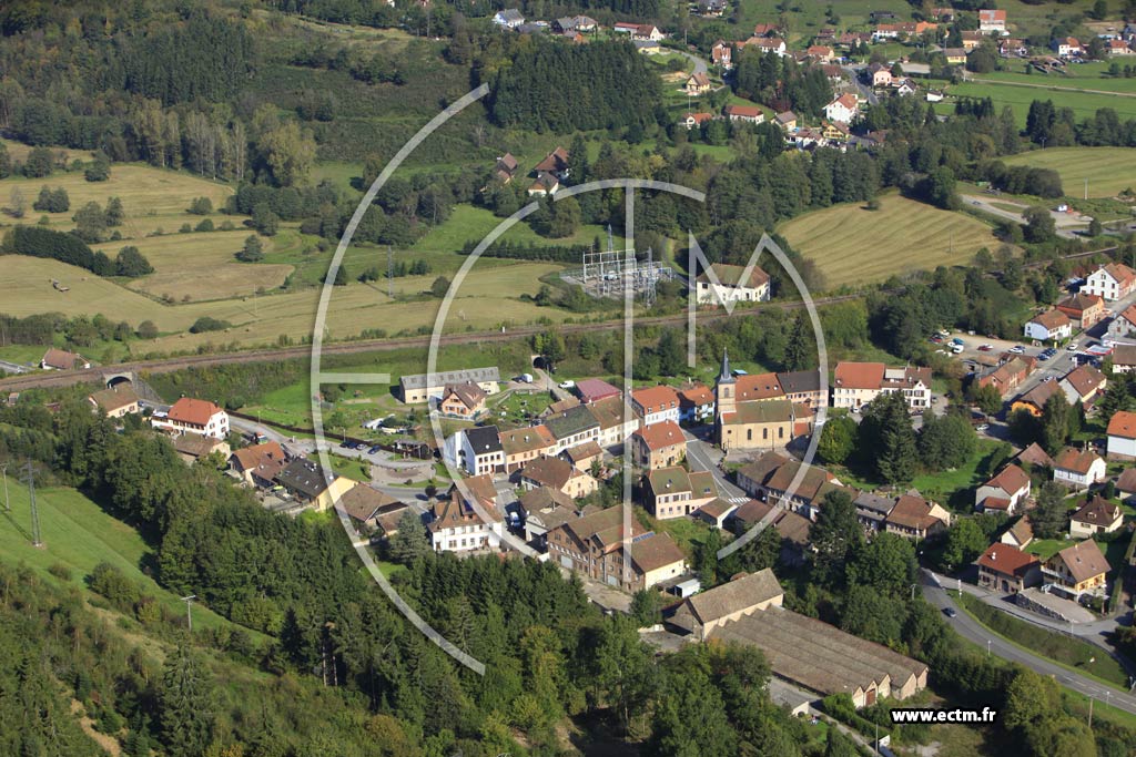Photo arienne de Saint-Blaise-la-Roche