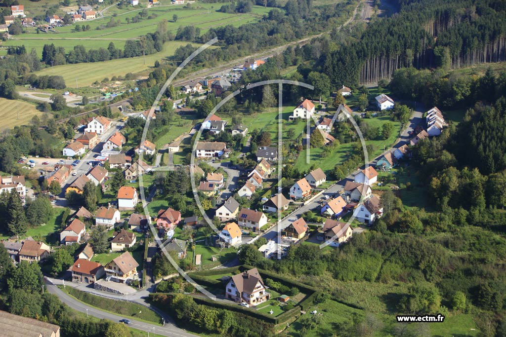 Photo arienne de Saint-Blaise-la-Roche