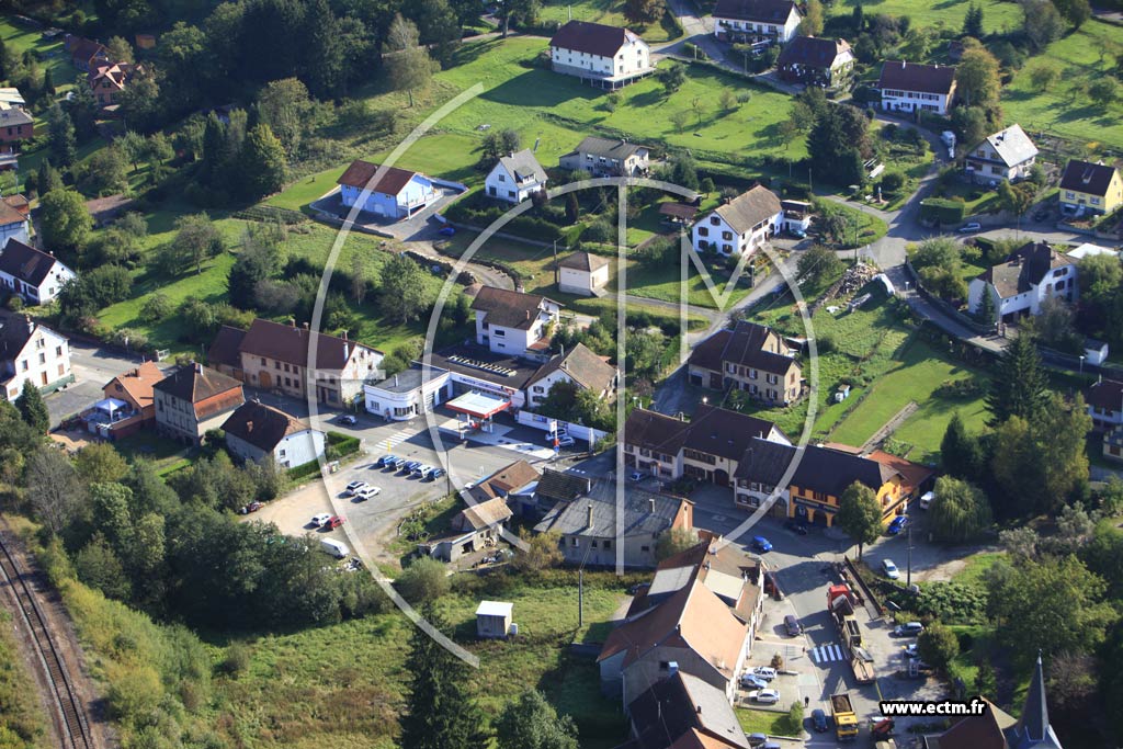 Photo arienne de Saint-Blaise-la-Roche