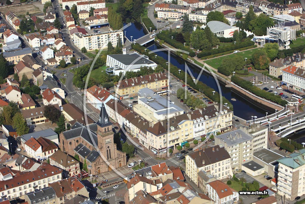 Photo arienne de Saint-Di-des-Vosges
