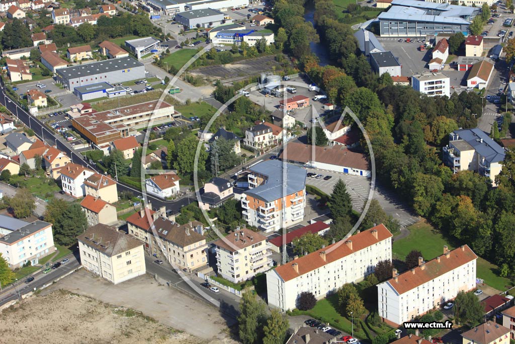 Photo arienne de Saint-Di-des-Vosges