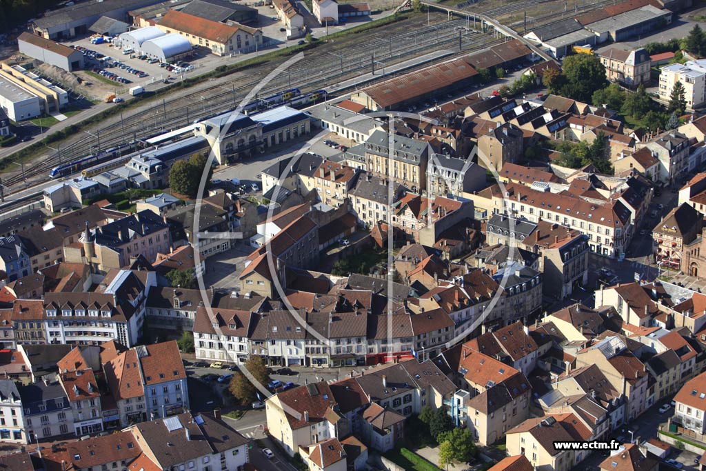 Photo arienne de Saint-Di-des-Vosges