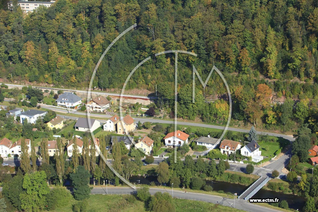 Photo arienne de Saint-Di-des-Vosges