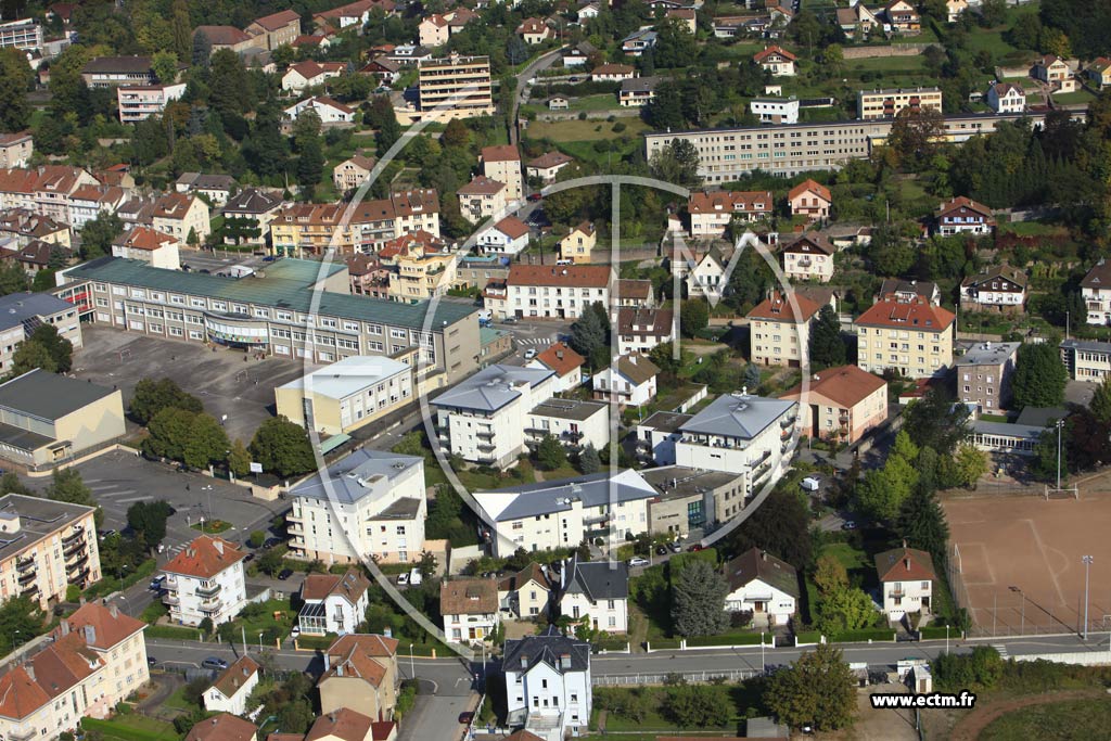 Photo arienne de Saint-Di-des-Vosges